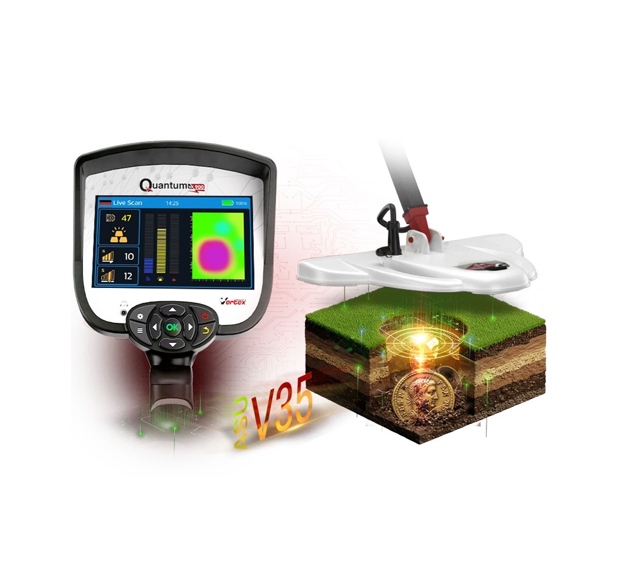 جهاز كشف الذهب Quantum VX900 9