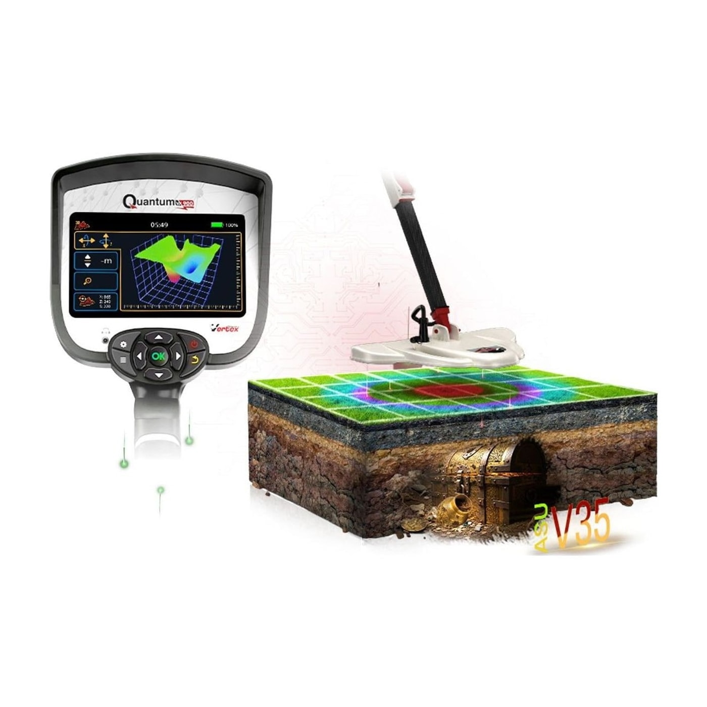جهاز كشف الذهب Quantum VX900 7