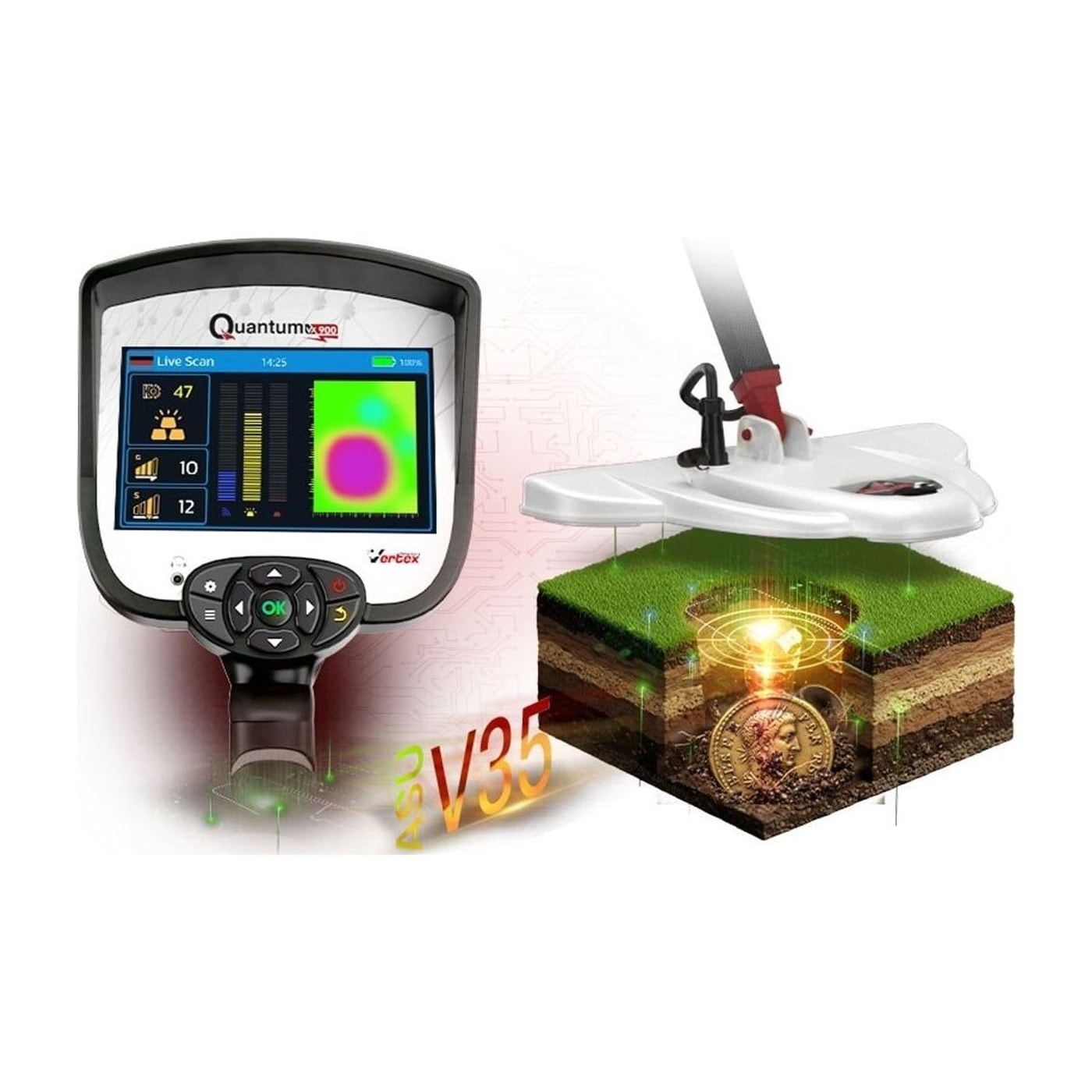 جهاز كشف الذهب Quantum VX900 8
