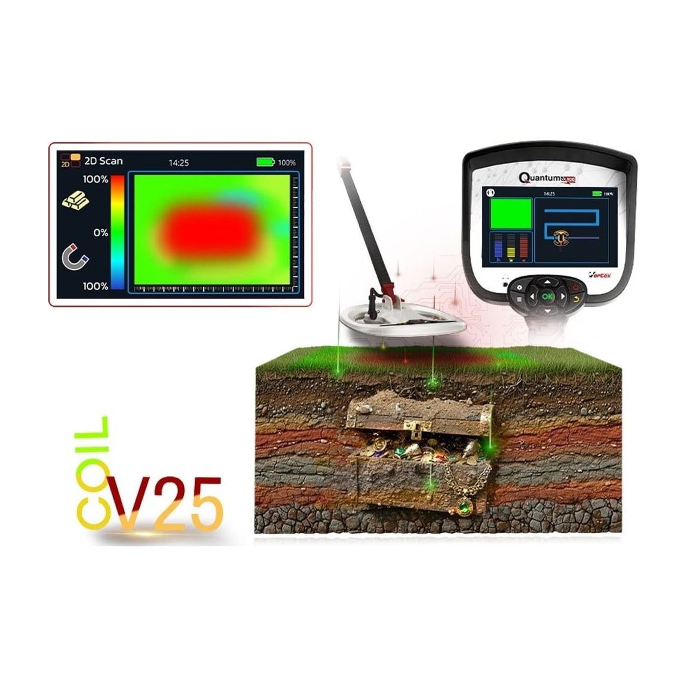 جهاز كشف الذهب Quantum VX900 10