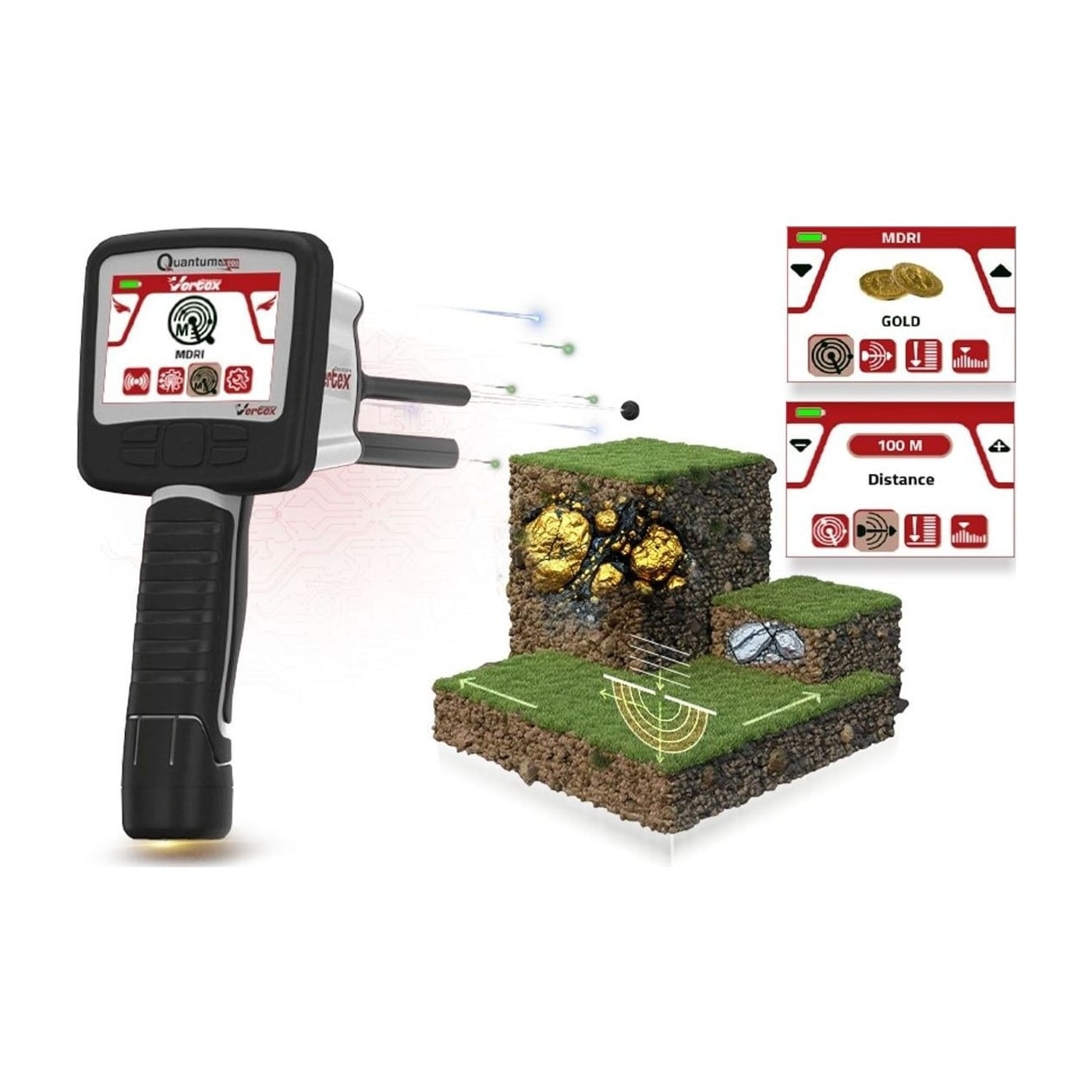 جهاز كشف الذهب Quantum VX900 14